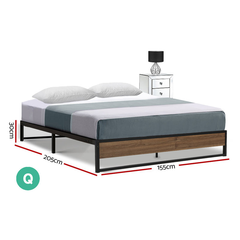 OSLO Bed Frame Metal Frame Bed Base